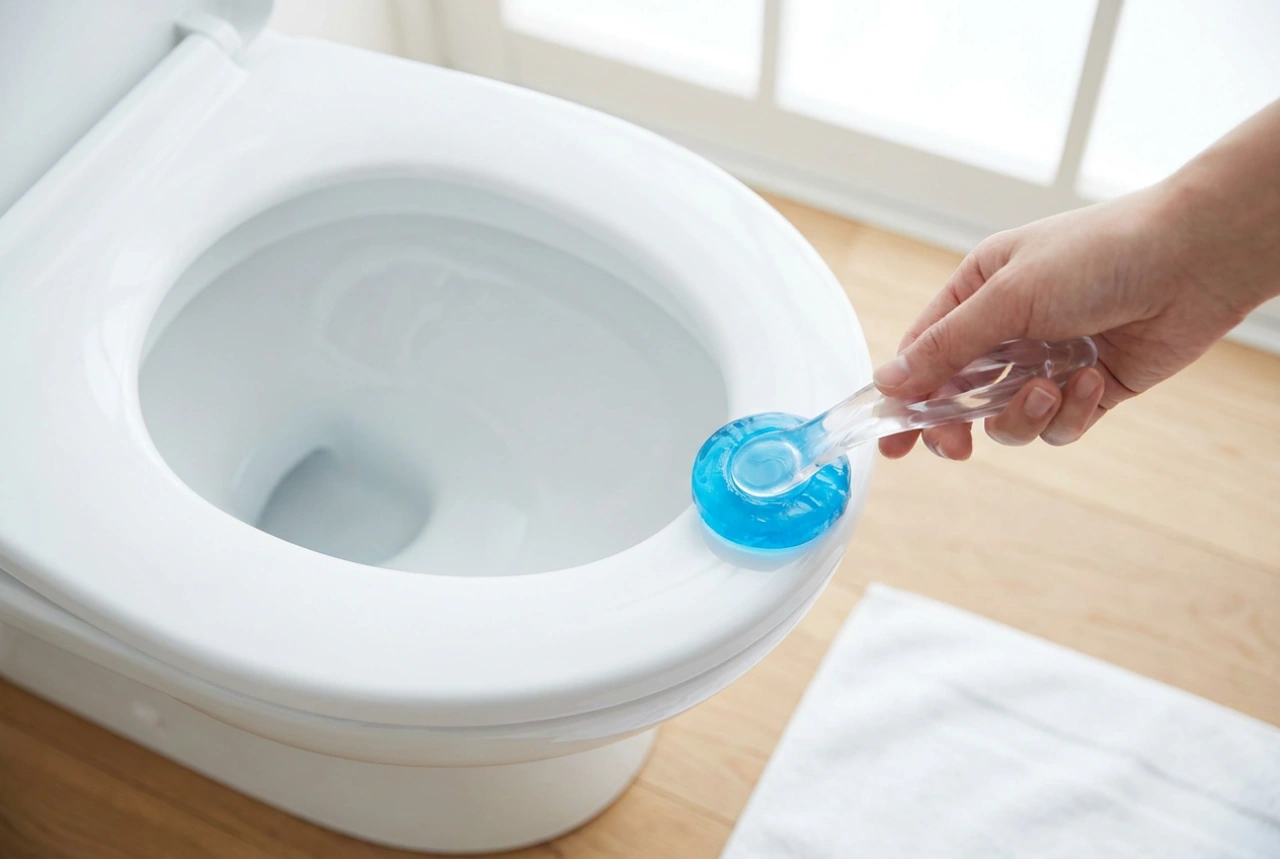 Gelové disky do WC: Jak je aplikovat bez znečištění aplikátoru