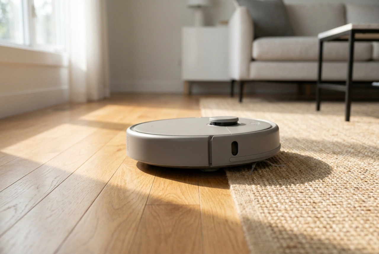 Jak nastavit robotický vysavač a mop pro hladké překonávání prahů