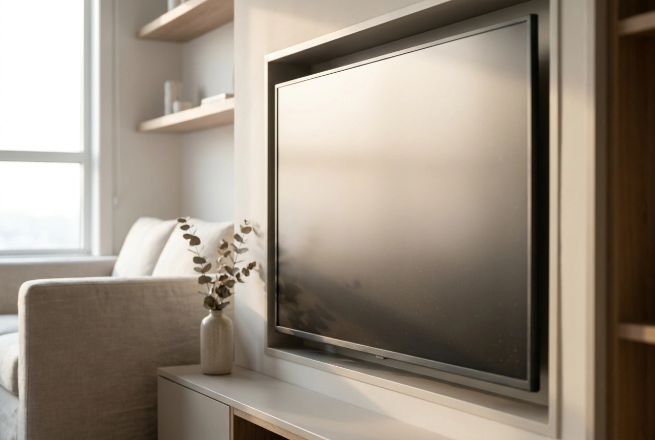 Kdy matný panel televizoru pomáhá redukovat odlesky