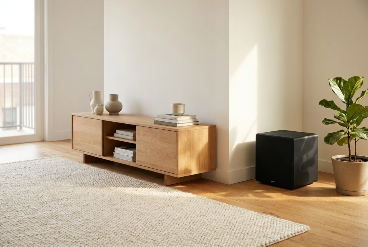 Kam umístit subwoofer domácího kina, aby byl bas vyvážený