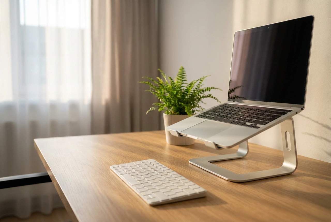 Jak správně nastavit podstavec pod notebook pro zdravou a pohodlnou práci