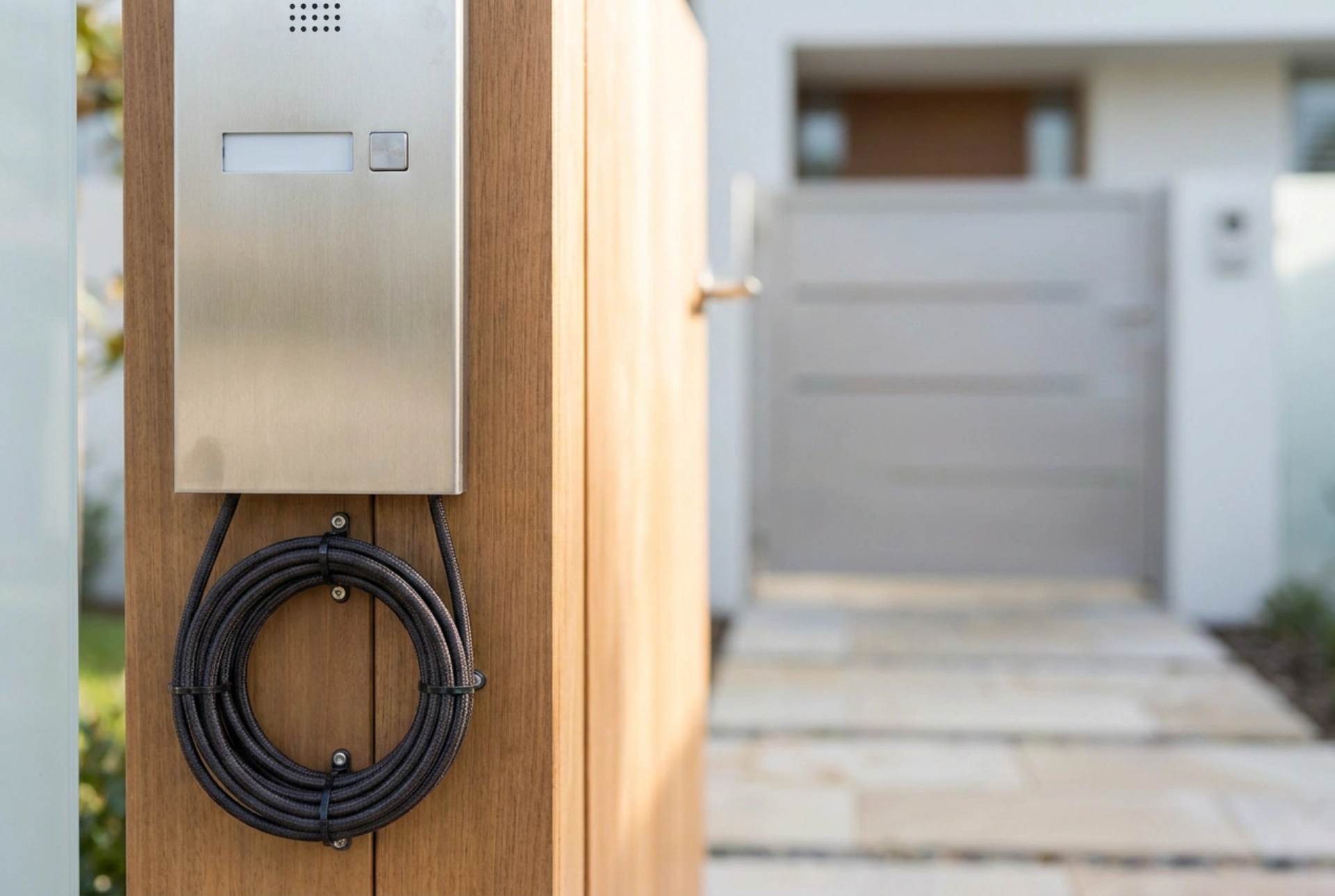 Jak připravit bezpečnou montáž domofonu u branky