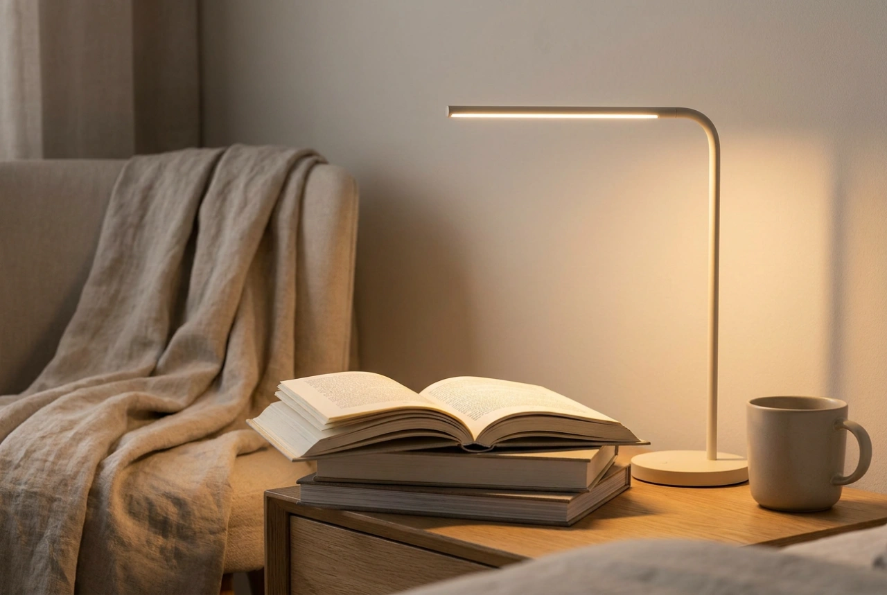Jak nastavit noční lampu na čtení, abyste si nenamáhali oči