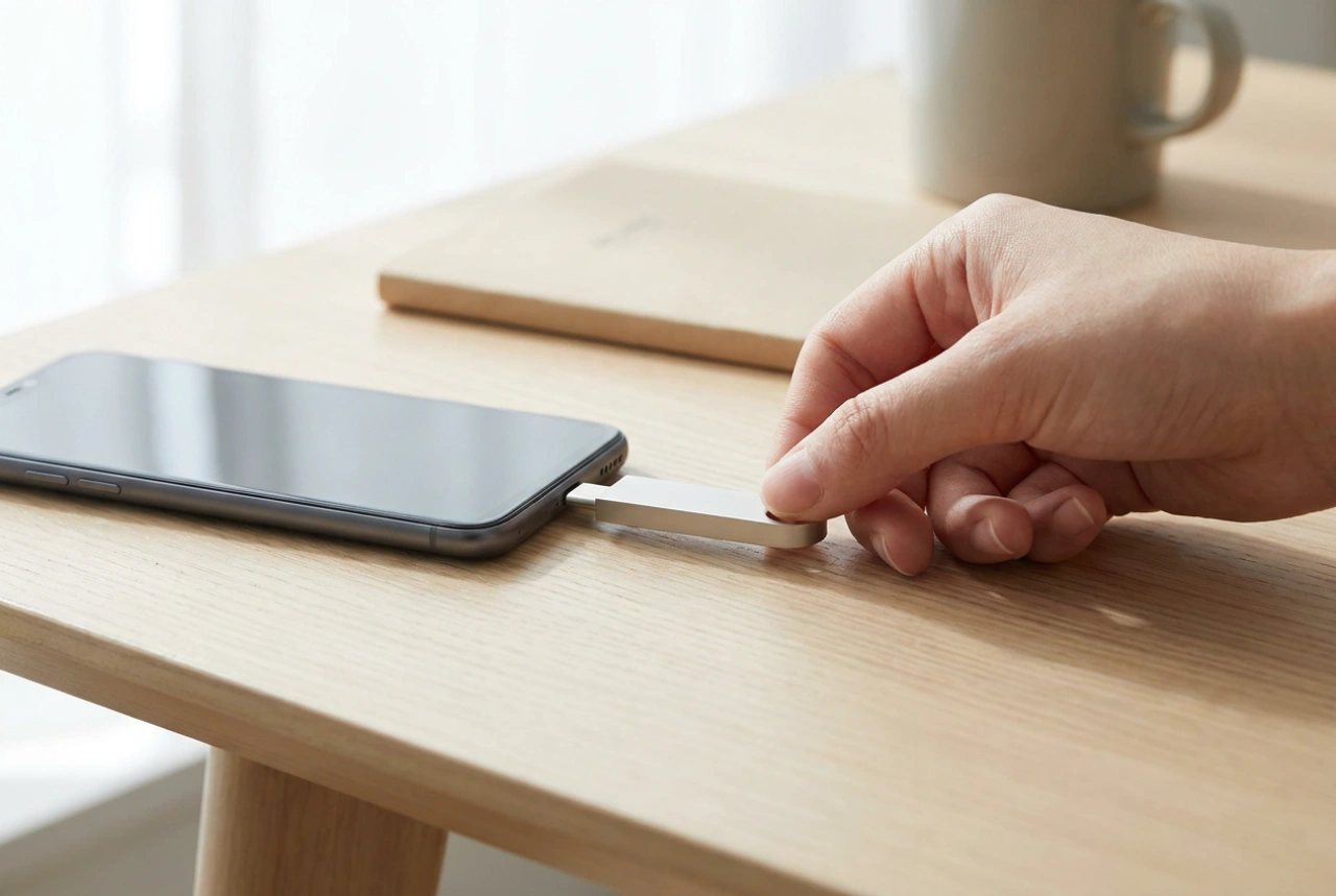 Jak používat USB-C flash disk s telefonem bez rizika ztráty dat