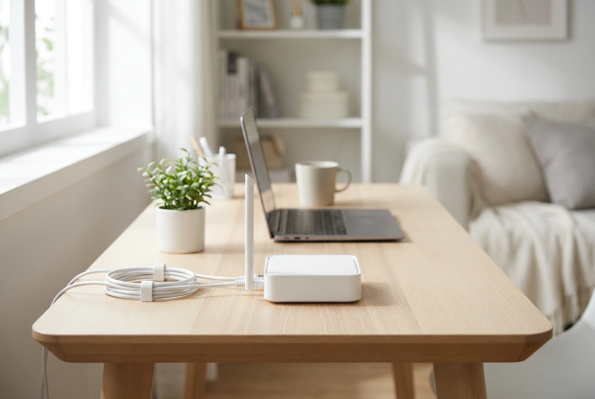 Router na SIM kartu s externí anténou pro lepší LTE signál