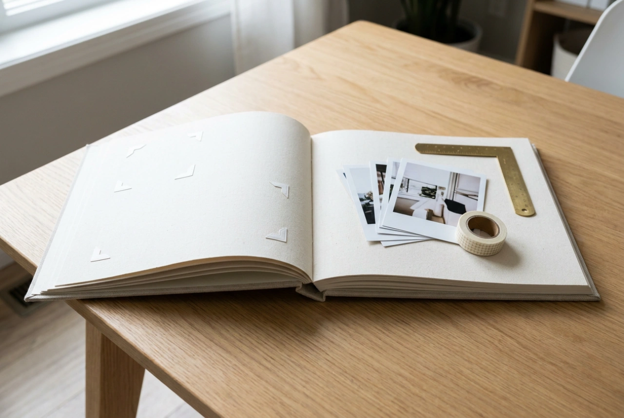 Jak rozvrhnout velké vlepovací fotoalbum pro stovky fotografií
