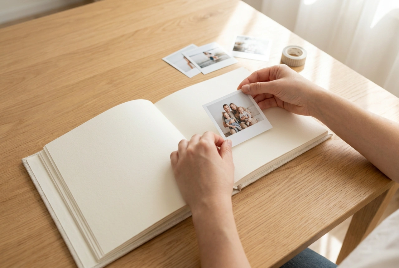 Čím se řídit při uspořádání fotografií ve vlepovacím albu
